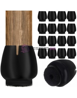 Калъфи за крака на стол маса с филц 4 броя